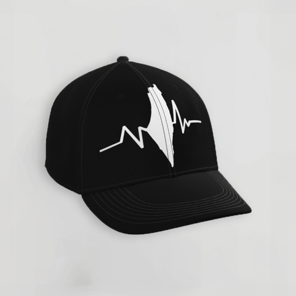 Palestine map cap